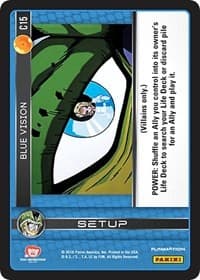 Blue Vision - Panini: Perfection - Dragon Ball Z TCG card