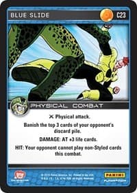Blue Slide - Panini: Perfection - Dragon Ball Z TCG card
