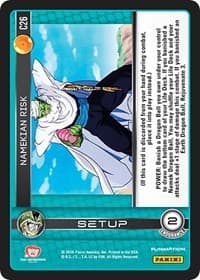 Namekian Risk - Panini: Perfection - Dragon Ball Z TCG card