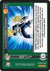Saiyan Extreme Training - Panini: Perfection - Dragon Ball Z TCG card