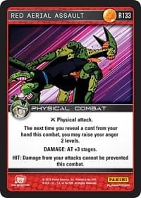 Red Aerial Assault - Panini: Perfection - Dragon Ball Z TCG card