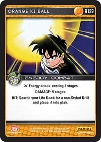 Orange Ki Ball - Panini: Perfection - Dragon Ball Z TCG card
