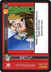 Red Bribe - Panini: Perfection - Dragon Ball Z TCG card