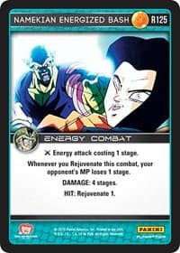 Namekian Energized Bash - Panini: Perfection - Dragon Ball Z TCG card