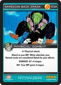 Namekian Back Smash - Panini: Perfection - Dragon Ball Z TCG card