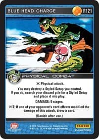 Blue Head Charge - Panini: Perfection - Dragon Ball Z TCG card