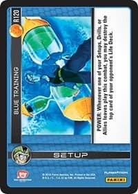 Blue Training - Panini: Perfection - Dragon Ball Z TCG card