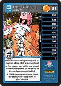 Master Roshi - Catcher - Panini: Perfection - Dragon Ball Z TCG card