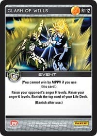 Clash of Wills - Panini: Perfection - Dragon Ball Z TCG card