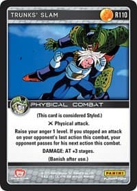 Trunks' Slam - Panini: Perfection - Dragon Ball Z TCG card