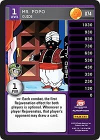 Mr. Popo - Guide - Panini: Perfection - Dragon Ball Z TCG card