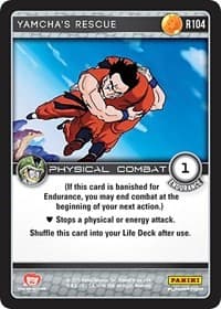 Yamcha's Rescue - Panini: Perfection - Dragon Ball Z TCG card