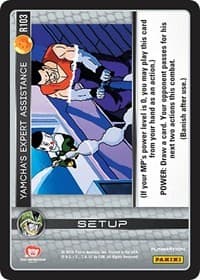 Yamcha's Expert Assistance - Panini: Perfection - Dragon Ball Z TCG card