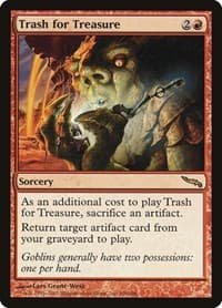 Trash for Treasure - Mirrodin - Magic: The Gathering card