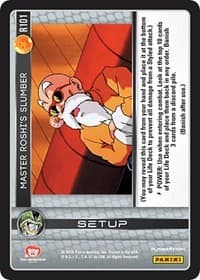 Master Roshi's Slumber - Panini: Perfection - Dragon Ball Z TCG card