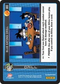 Blue Eating Drill - Panini: Perfection - Dragon Ball Z TCG card