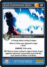 Blue Dispersing Beam - Panini: Perfection - Dragon Ball Z TCG card