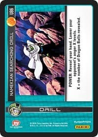 Namekian Searching Drill - Panini: Perfection - Dragon Ball Z TCG card