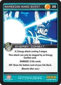 Namekian Hand Burst - Panini: Perfection - Dragon Ball Z TCG card