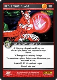 Red Right Blast - Panini: Perfection - Dragon Ball Z TCG card