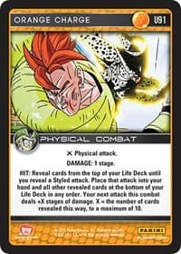 Orange Charge - Panini: Perfection - Dragon Ball Z TCG card