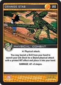 Orange Stab - Panini: Perfection - Dragon Ball Z TCG card