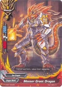 Messer Groot Dragon - Starter Deck: Scorching Sun Dragon - Future Card BuddyFight card
