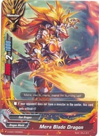 Mera Blade Dragon - Starter Deck: Scorching Sun Dragon - Future Card BuddyFight card