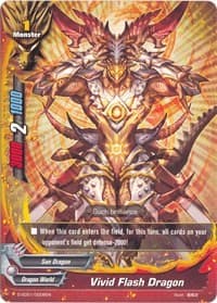 Vivid Flash Dragon - Starter Deck: Scorching Sun Dragon - Future Card BuddyFight card