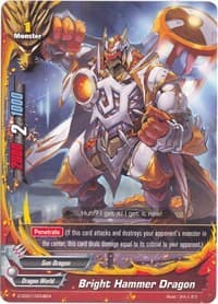 Bright Hammer Dragon - Starter Deck: Scorching Sun Dragon - Future Card BuddyFight card