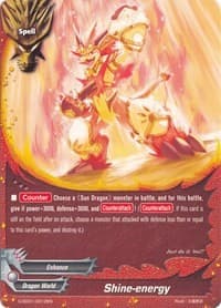 Shine-energy - Starter Deck: Scorching Sun Dragon - Future Card BuddyFight card