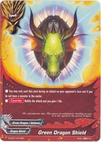 Green Dragon Shield - Starter Deck: Scorching Sun Dragon - Future Card BuddyFight card