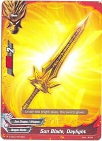 Sun Blade, Daylight - Starter Deck: Scorching Sun Dragon - Future Card BuddyFight card