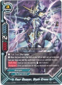 Four Quasar, Stein Cross - Starter Deck: Cross Dragoner - Future Card BuddyFight card