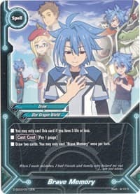 Brave Memory - Starter Deck: Cross Dragoner - Future Card BuddyFight card