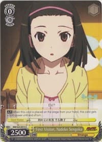 First Visitor, Nadeko Sengoku - NISEMONOGATARI - Weiss Schwarz card