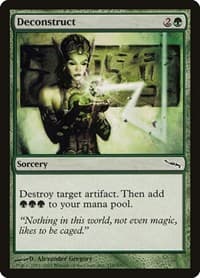 Deconstruct - Mirrodin - Magic: The Gathering card
