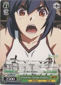 Innocence, Suruga Kanbaru - NISEMONOGATARI - Weiss Schwarz card