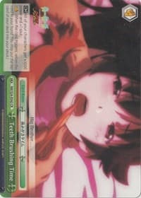 Teeth Brushing Time - NISEMONOGATARI - Weiss Schwarz card