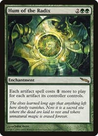 Hum of the Radix - Mirrodin - Magic: The Gathering card