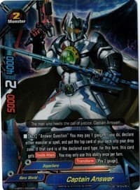Captain Answer - Neo Enforcer ver.E - Future Card BuddyFight card