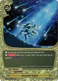 Starfall Night - Neo Enforcer ver.E - Future Card BuddyFight card