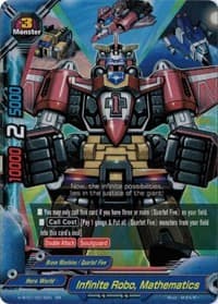 Infinite Robo, Mathematics - Neo Enforcer ver.E - Future Card BuddyFight card