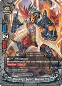 Bash Dragon Emperor, Champion Lord - Neo Enforcer ver.E - Future Card BuddyFight card