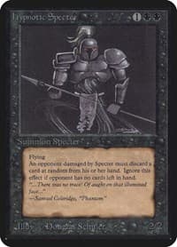 Hypnotic Specter - Alpha Edition - Magic: The Gathering card