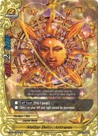 Stellar Deity, Astraeus - Neo Enforcer ver.E - Future Card BuddyFight card