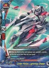 Cyber Police, Lightning Chaser - Neo Enforcer ver.E - Future Card BuddyFight card