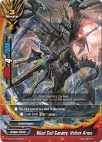 Wind Call Cavalry, Voltex Arms - Neo Enforcer ver.E - Future Card BuddyFight card