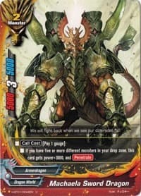 Machaela Sword Dragon - Neo Enforcer ver.E - Future Card BuddyFight card