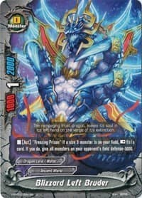 Blizzard Left Bruder - Neo Enforcer ver.E - Future Card BuddyFight card